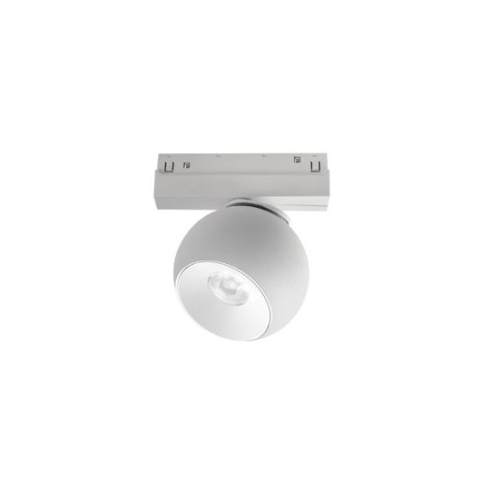 Track luminaire spot white 12W 48V DC 3000κ / 4000k 1000lm 36° OSRAM RA90 Φ100x135mm - IONA1230W - aca