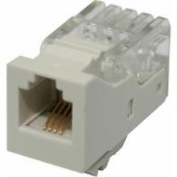 Υποδοχή KS CAT3 RJ11 6/4 - TEM MODUL