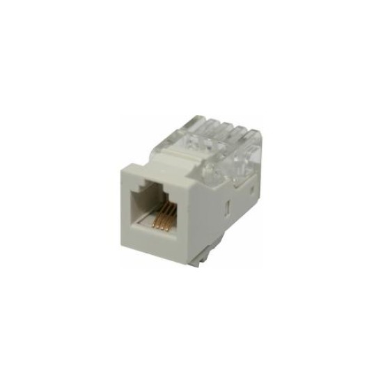 Υποδοχή KS CAT3 RJ11 6/4 - TEM MODUL