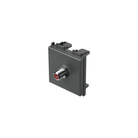 Πρίζα SAT απλή λευκό 0dB 2M PW - TEM MODUL