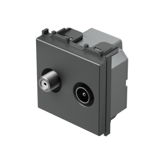 Πρίζα SAT TV τερματική 1dB 2M PW - TEM MODUL