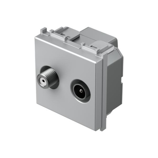 Πρίζα SAT TV τερματική 1dB 2M PW - TEM MODUL