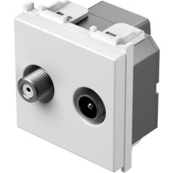 Πρίζα SAT TV τερματική 1dB 2M PW - TEM MODUL