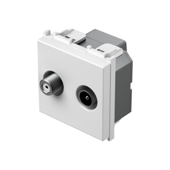 Πρίζα SAT TV τερματική 1dB 2M PW - TEM MODUL