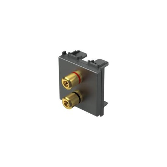 Πρίζα ηχείου λευκό Hi-Fi 2M PW - TEM MODUL