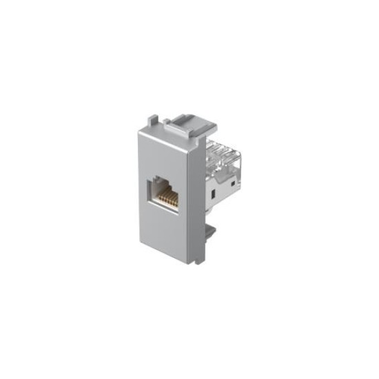 Πρίζα CAT5e KS RJ45 8/8 Λευκό 1M PW - TEM MODUL