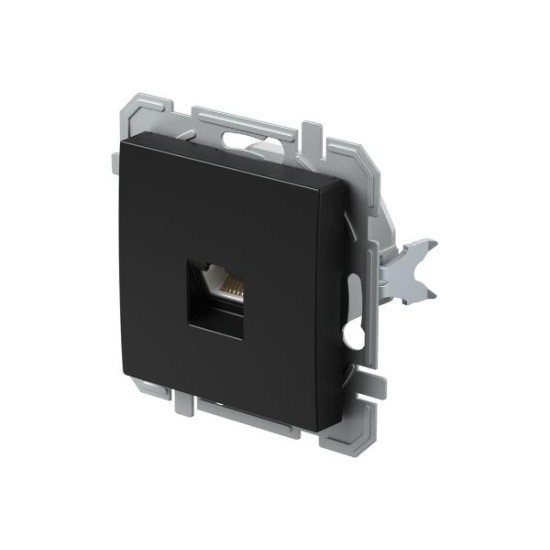 Πρίζα Tel KS RJ11 6/4 PW Λευκό XO LOGIQ TEM 