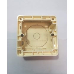 Κουτί τοποθέτησης επιφανείας 1 θέσης ιβουάρ -  IP41 - L889 - ELKO 