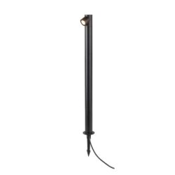 Led COB Post luminaire & Spike grey IP65 5W 3000k 240LM 50° 800x75x50mm - AVENO - LG2371G-800 - aca