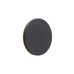 Led wall luminaire dark grey IP54 8W 230V 3000k 150x50mm - POLLA-R - LG2801G  - aca