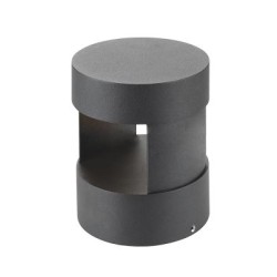 Led wall luminaire dark grey IP65 9W 230V 3000k 150x108mm - LAVAL WALL - LG3271G  - aca