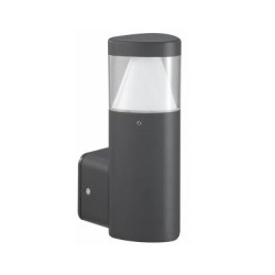 Led wall luminaire dark grey IP54 7W 230V 3000k 199x107x74mm - EDEN WALL - LG3704G  - aca