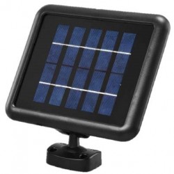 Προβολέας Λευκός με Φωτοβολταικό πάνελ & αισθητήρα κίνησης Ρυθμιζόμενος 12.6W - LGS070S - LUMAX