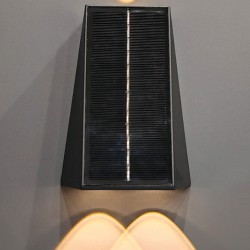 Ηλιακό φωτιστικό επίτοιχο LED Μονοκρυσταλλικό 3x1.5W - LUMAX