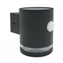 Ηλιακό φωτιστικό επίτοιχο spot με ανιχνευτή κίνησης 1W - LGS530S - LUMAX