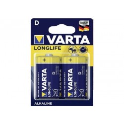 Μπαταρία αλκαλική 4120 LR20/1.5V D - 2τεμ - VARTA