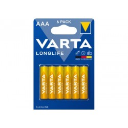 Μπαταρία αλκαλική 4103 LR03/AΑΑ - 6τεμ - VARTA