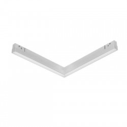 Φωτιστικό γωνία μαγνητικό γραμμικό λευκό μάτ 20W 48V DC 3000κ / 4000k 1600LM 110° OSRAM RA90  L322*307mm - LUCCA902030W - aca