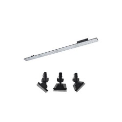 Φωτιστικό ράγας LED SMD Κινητό 3 Φάσεων 230V / 40W 4000K - IP20 Μάυρο - MARK4040B4M - aca