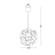 Bambini Pendant light 4 x E14 40W Plastic + Acrylic + MDF + PVC white cable / Multicolour Φ35ΧΗ80CM AIRPLANE - acadecor 