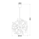 Bambini Pendant light 4 x E14 40W Plastic + Acrylic + MDF + PVC white cable / Multicolour Φ35ΧΗ80CM SCHOOL - acadecor 