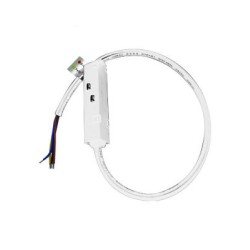 Τροφοδοτικό για μαγνητική ράγα 48V DC Λευκό Μάτ ΜΕ 0,5Μ Καλώδιο - MF05MW - aca