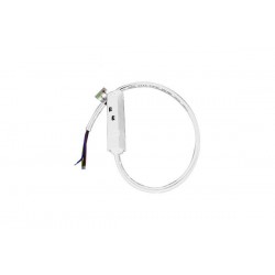 Τροφοδοτικό για μαγνητική ράγα 48V DC Λευκό Μάτ ΜΕ 0,5Μ Καλώδιο - MF05MW - aca