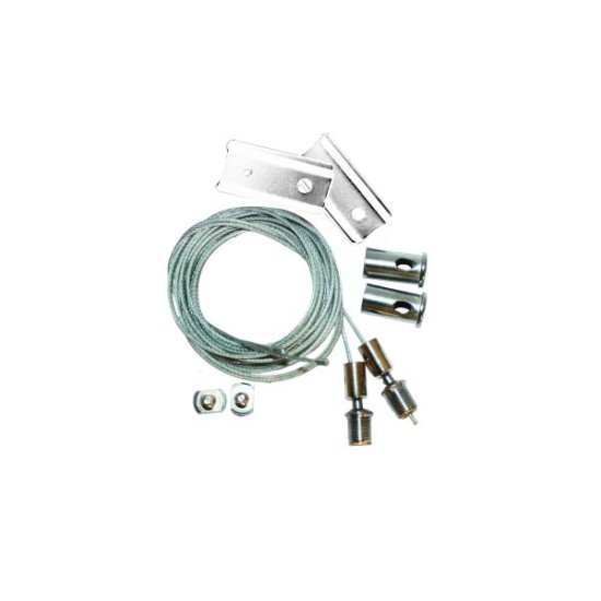 Σέτ κρέμασης ράγας 2μ για μαγνητική ράγα 48V DC - MHKW - aca