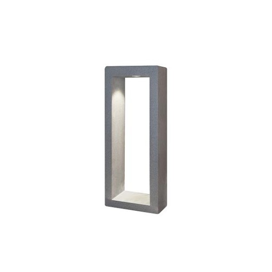 Φωτιστικό LED κήπου κολωνάκι λευκό IP65 5W 3000k 150LM 210° 510x200x120mm - CHARES POST - aca