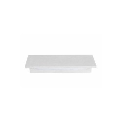 Απλικα LED γραμμική  λευκό IP65 12W 230V 3000k 400x80x45mm - CHARES WALL-L - MK063400W  - aca