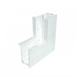 Σύνδεσμος INNER 90μοίρες για μαγνητική ράγα 48V DC Χωνευτή - Λευκό - MR90ΙΝW - aca