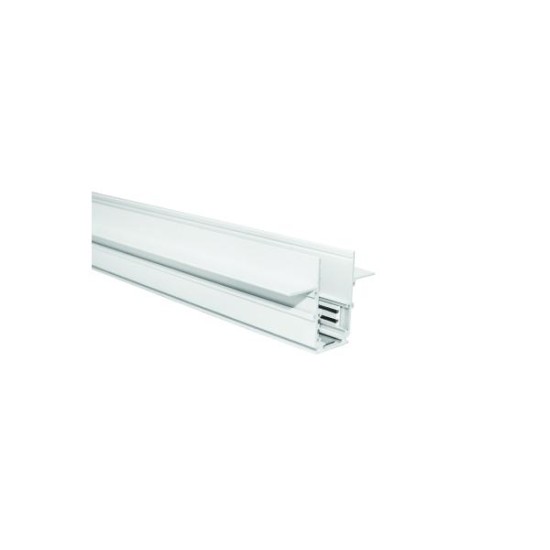 Μαγνητική ράγα 48V DC Ημί -Χωνευτή (1μέτρο) Λευκή - MT1MW - aca