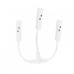 Τροφοδοτικό T για μαγνητική ράγα 48V DC Λευκό Μάτ / 470x240mm - MTCW - aca