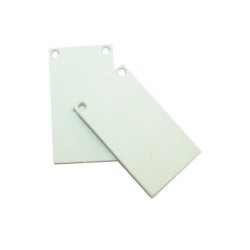 Σέτ πλαστικές τάπες για μαγνητική ράγα 48V DC Trimless  Λευκό - MTECW - aca