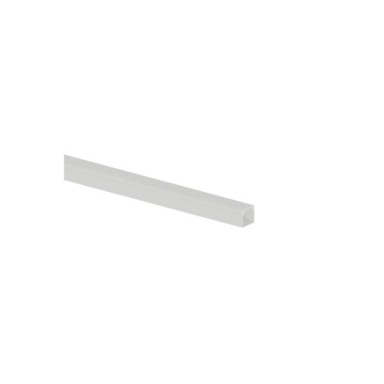 Κανάλι PVC διανομής καλωδίων με διπλό κλέιδωμα χωρίς αυτοκόλλητη ταινία 16x16mm λευκό 2m - acaelec