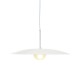 Pendant light 1 x G9 28W Metal + Glass + PVC cable / Sand white + Sand blast Φ40Χ120CM AFINAR - acadecor