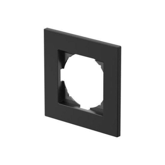 Πλαίσιο 1Θέσης PW Λευκό / FLAT LOGIQ TEM 