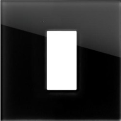 Πλαίσιο κάλυψης EDGE  1/2M GD M  Σκουρόχρωμο γυαλί - TEM MODUL EDGE