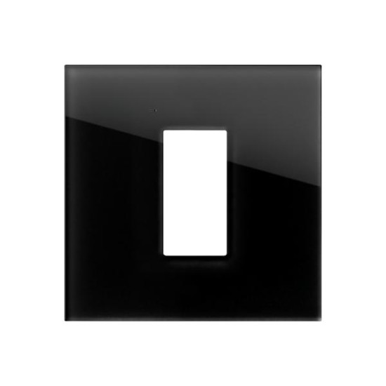 Πλαίσιο κάλυψης EDGE  1/2M GD M  Σκουρόχρωμο γυαλί - TEM MODUL EDGE