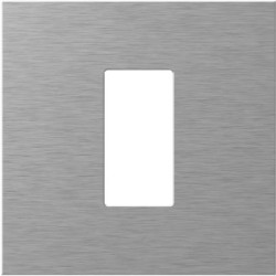 Πλαίσιο κάλυψης ασημί EDGE 1/2M MA M - TEM MODUL EDGE