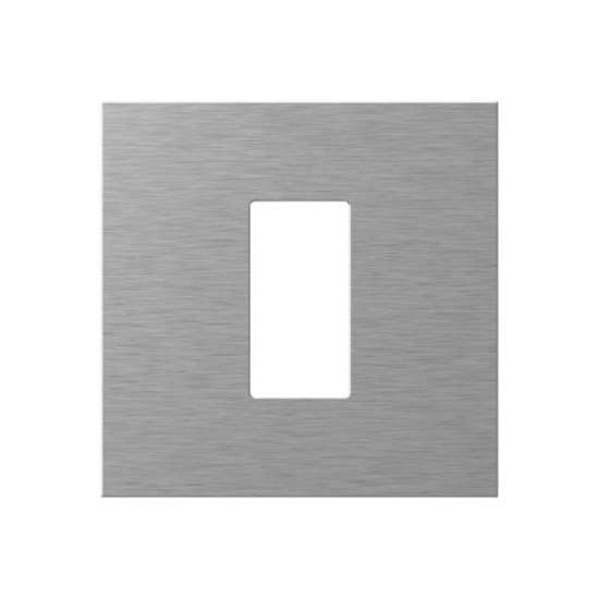 Πλαίσιο κάλυψης ασημί EDGE 1/2M MA M - TEM MODUL EDGE