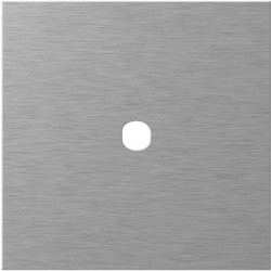 Πλαίσιο κάλυψης ασημί EDGE 1/2M MA P - TEM MODUL EDGE