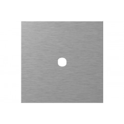 Πλαίσιο κάλυψης ασημί EDGE 1/2M MA P - TEM MODUL EDGE