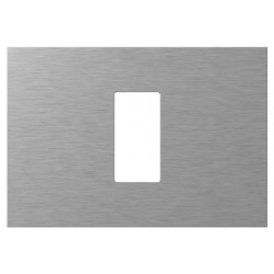 Πλαίσιο κάλυψης ασημί EDGE 1/3M MA M - TEM MODUL EDGE