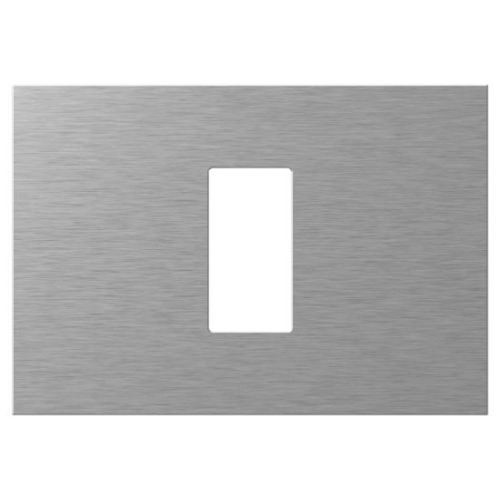 Πλαίσιο κάλυψης ασημί EDGE 1/3M MA M - TEM MODUL EDGE