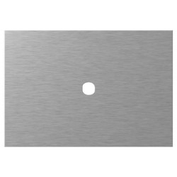 Πλαίσιο κάλυψης ασημί EDGE 1/3M MA P - TEM MODUL EDGE