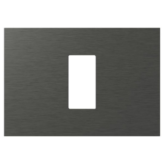 Πλαίσιο κάλυψης ασημί EDGE 1/3M MA M - TEM MODUL EDGE