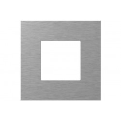 Πλαίσιο κάλυψης ασημί EDGE 2M MA M - TEM MODUL EDGE