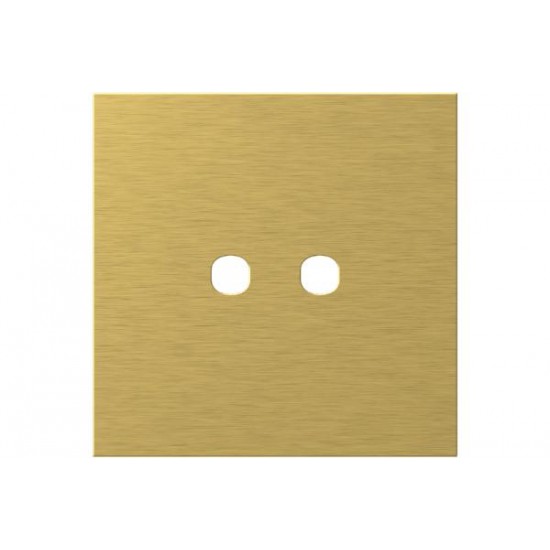 Πλαίσιο κάλυψης ασημί EDGE 2M MA P - TEM MODUL EDGE