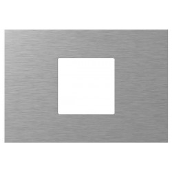 Πλαίσιο κάλυψης ασημί EDGE 2/3M MA M - TEM MODUL EDGE